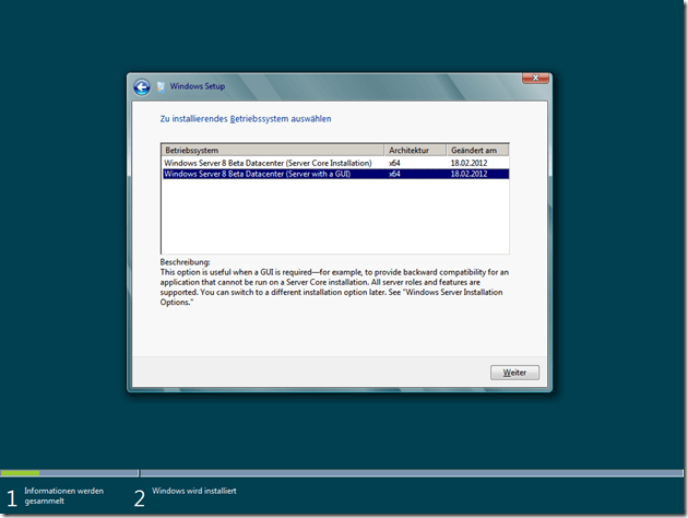 Windows Server 8 Beta Upgrade