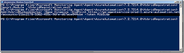 Add-HybridRunbookWorker