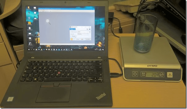 Dynamics AX with USB Scale