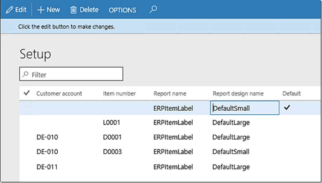 Configuration form in Dynamics 365 FO Configuration form in Dynamics 365 FO