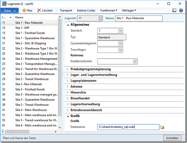 Visio floor plan for invent location