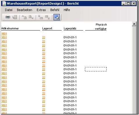 Dynamics AX 2009 report with dynamic lookup filter
