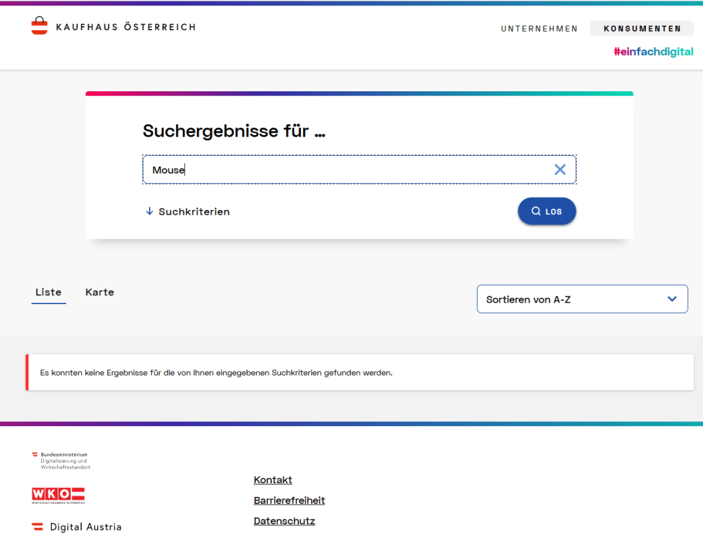 Kaufhaus Österreich