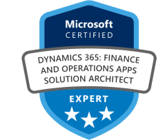 Dynamics 365 Finance and Operations Solution Architect