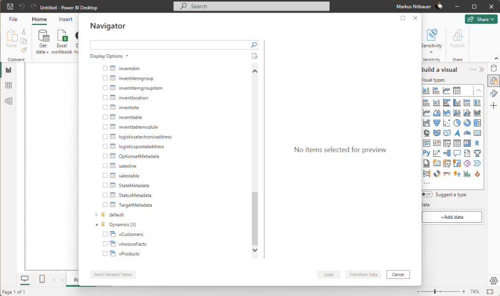 PowerBI Synapse connector